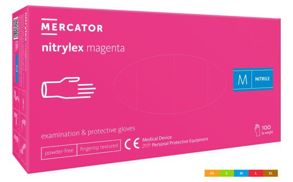 MANUSI NITRIL NITRYLEX MAGENTA